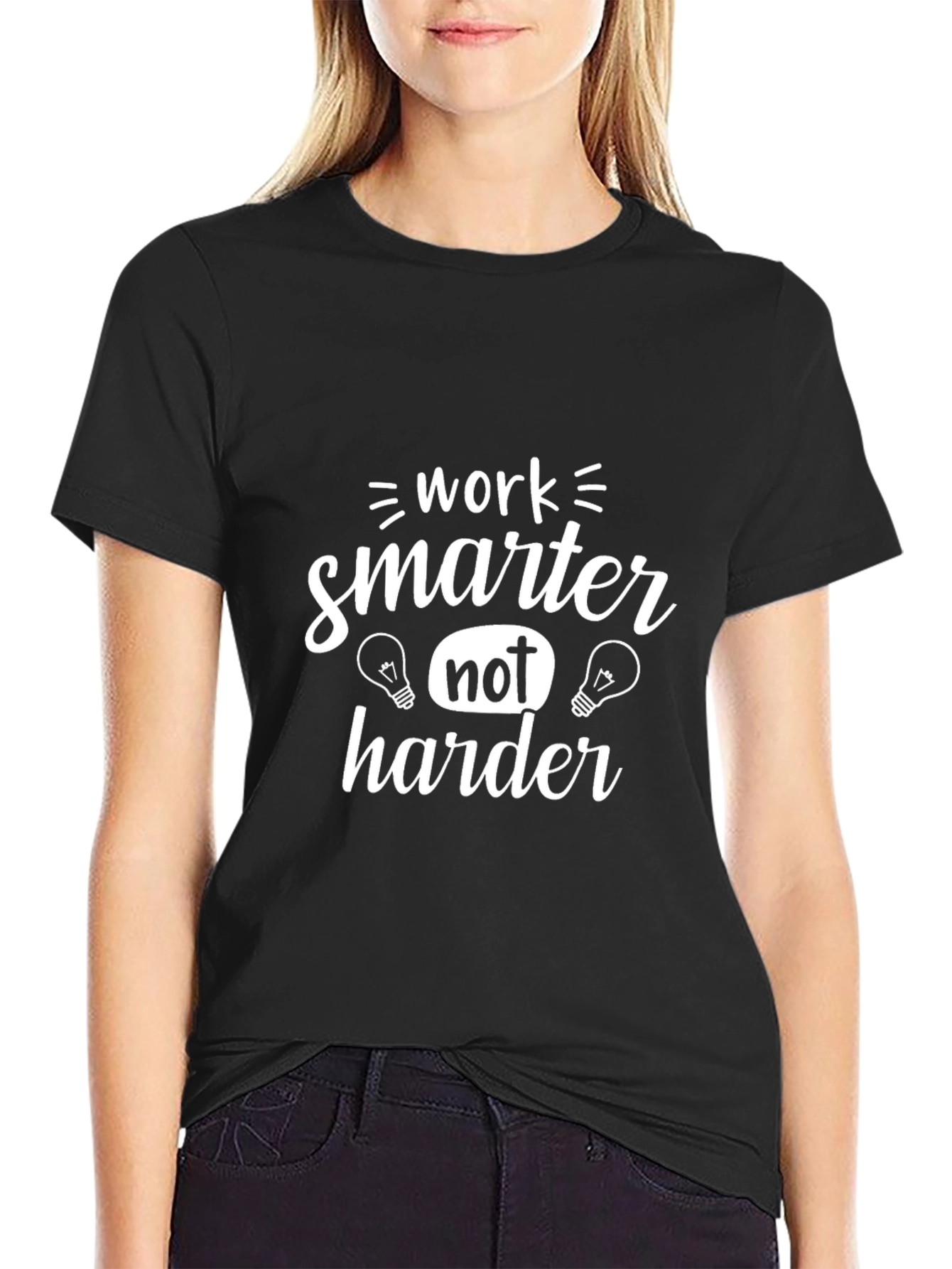Work Smarter T-Shirt - Motivational Graphic Tee