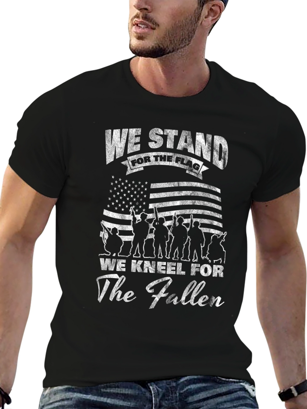We Stand For The Flag Graphic T-Shirt