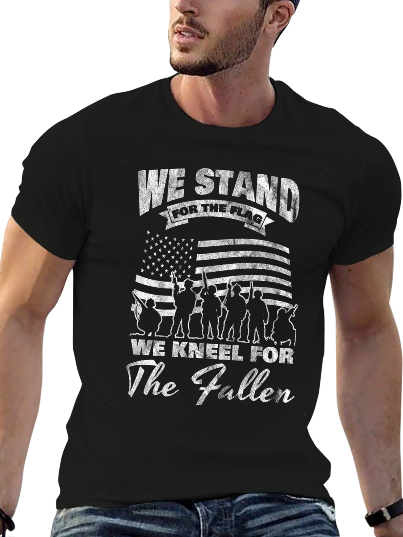 We Stand For The Flag Graphic T-Shirt