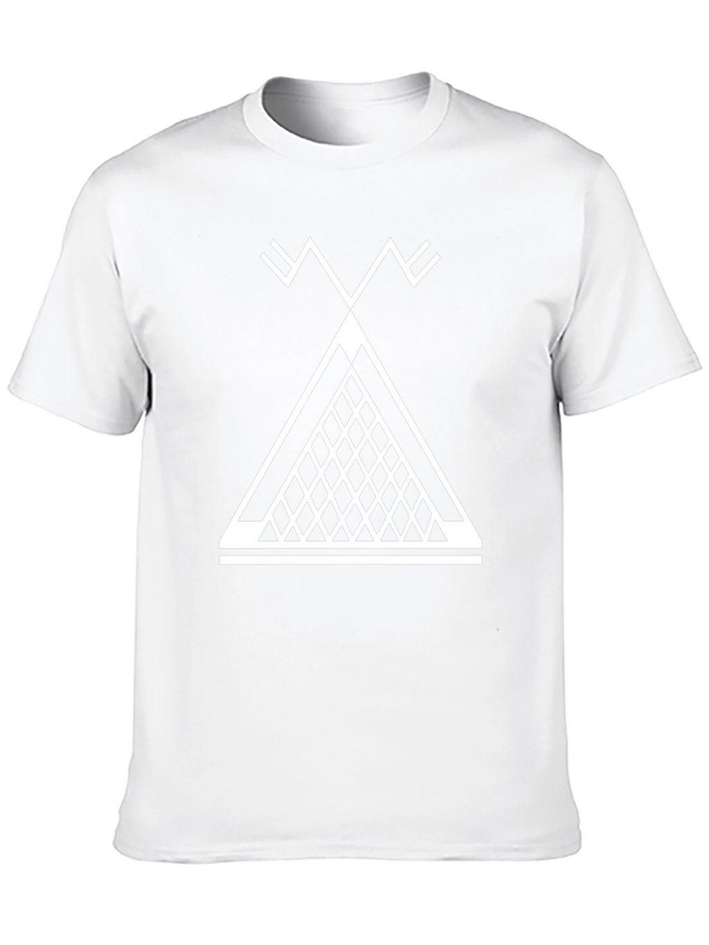 Geometric Tee: Black Graphic T-Shirt