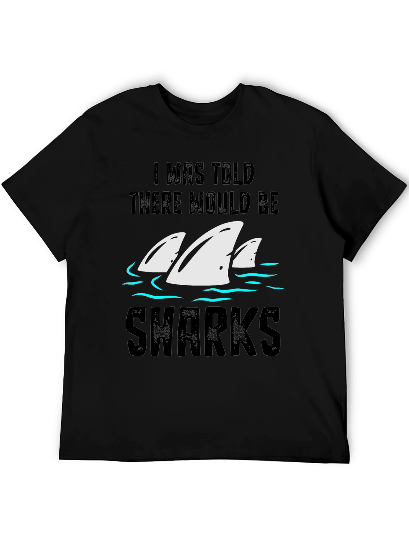 Shark Fin T-Shirt - Humorous Novelty Tee