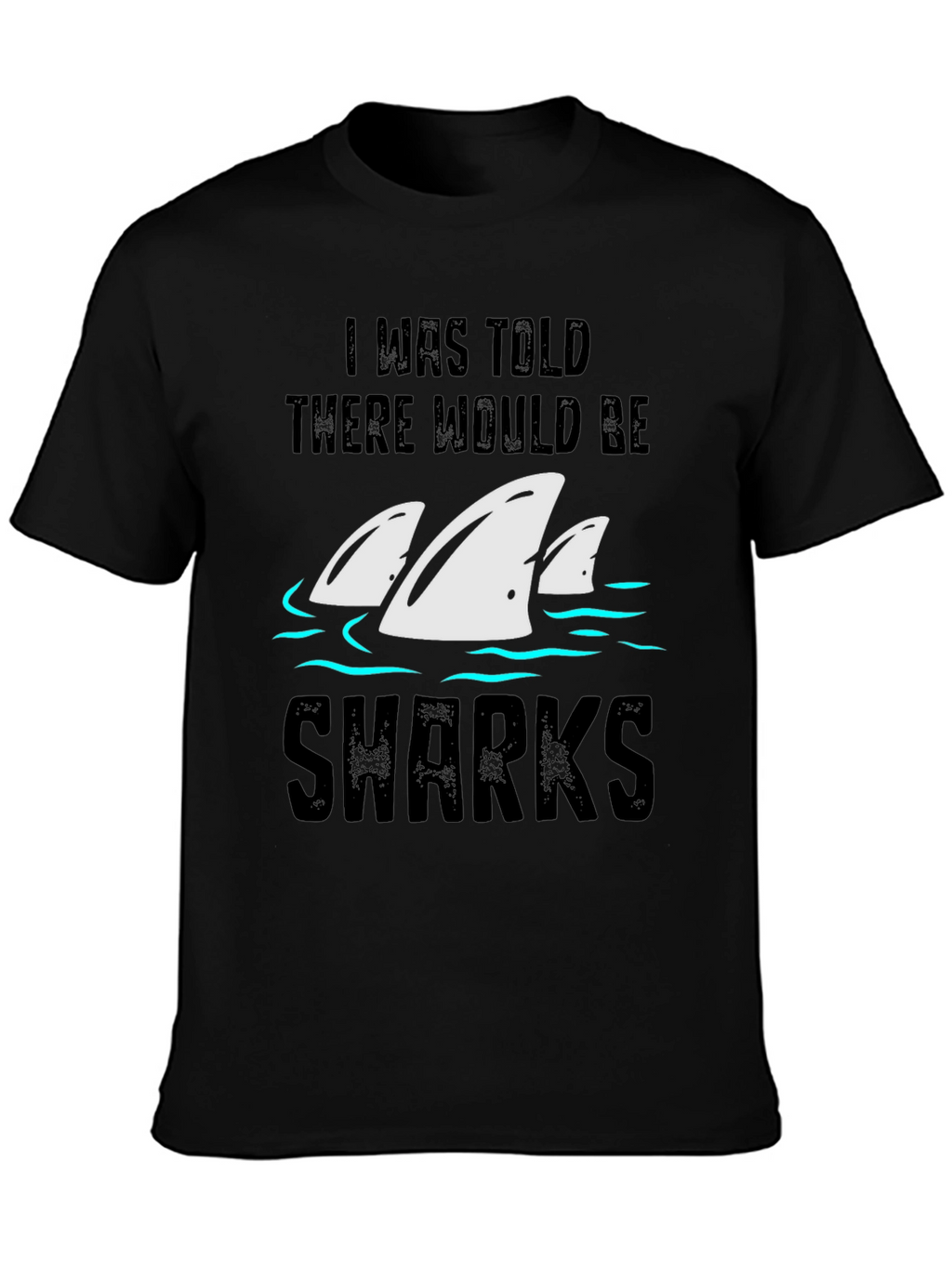 Shark Fin T-Shirt - Humorous Novelty Tee