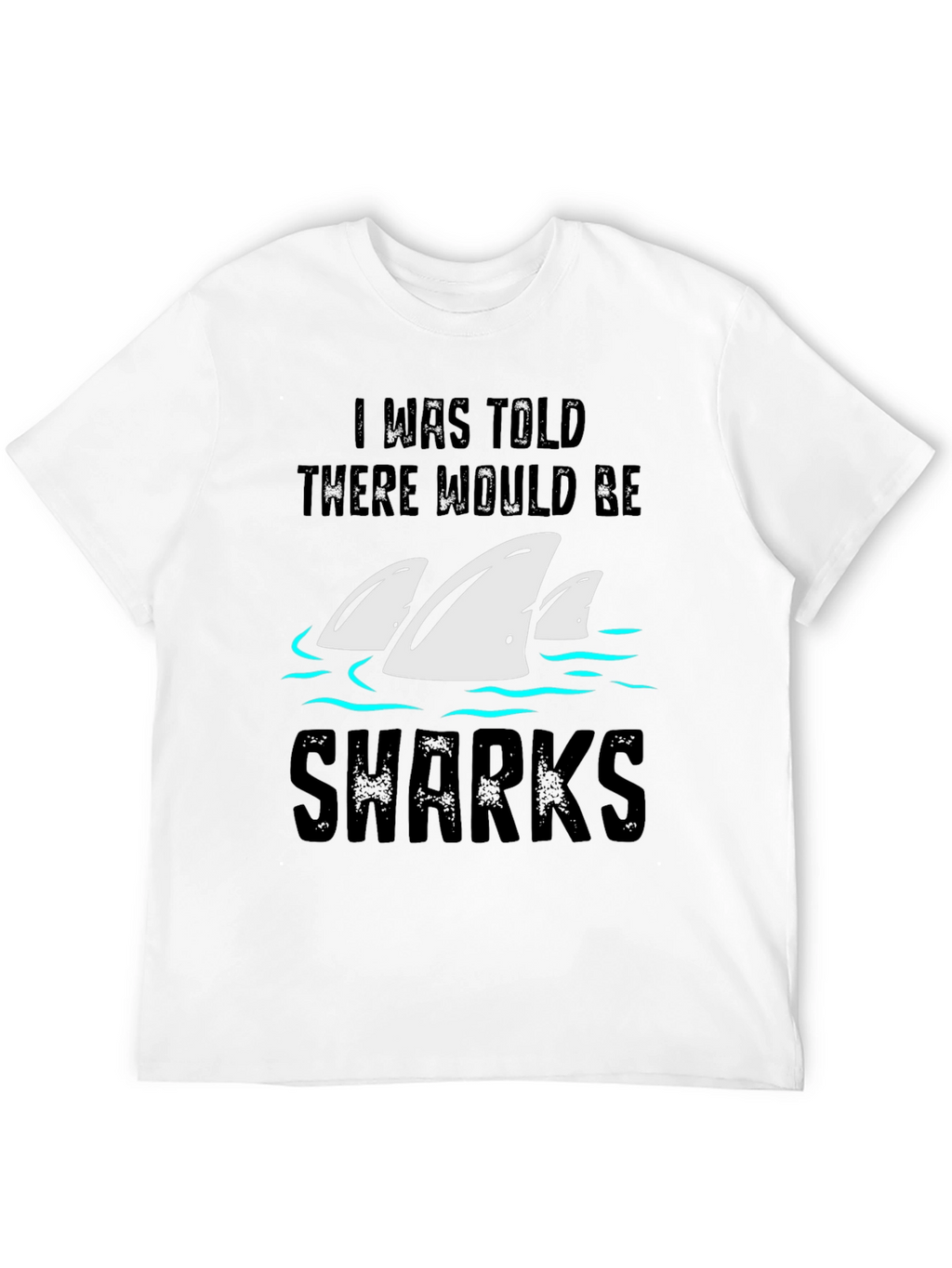 Shark Fin T-Shirt - Humorous Novelty Tee