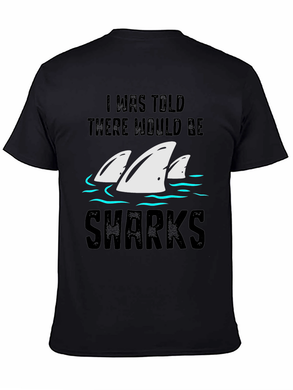 Shark Fin T-Shirt - Humorous Novelty Tee