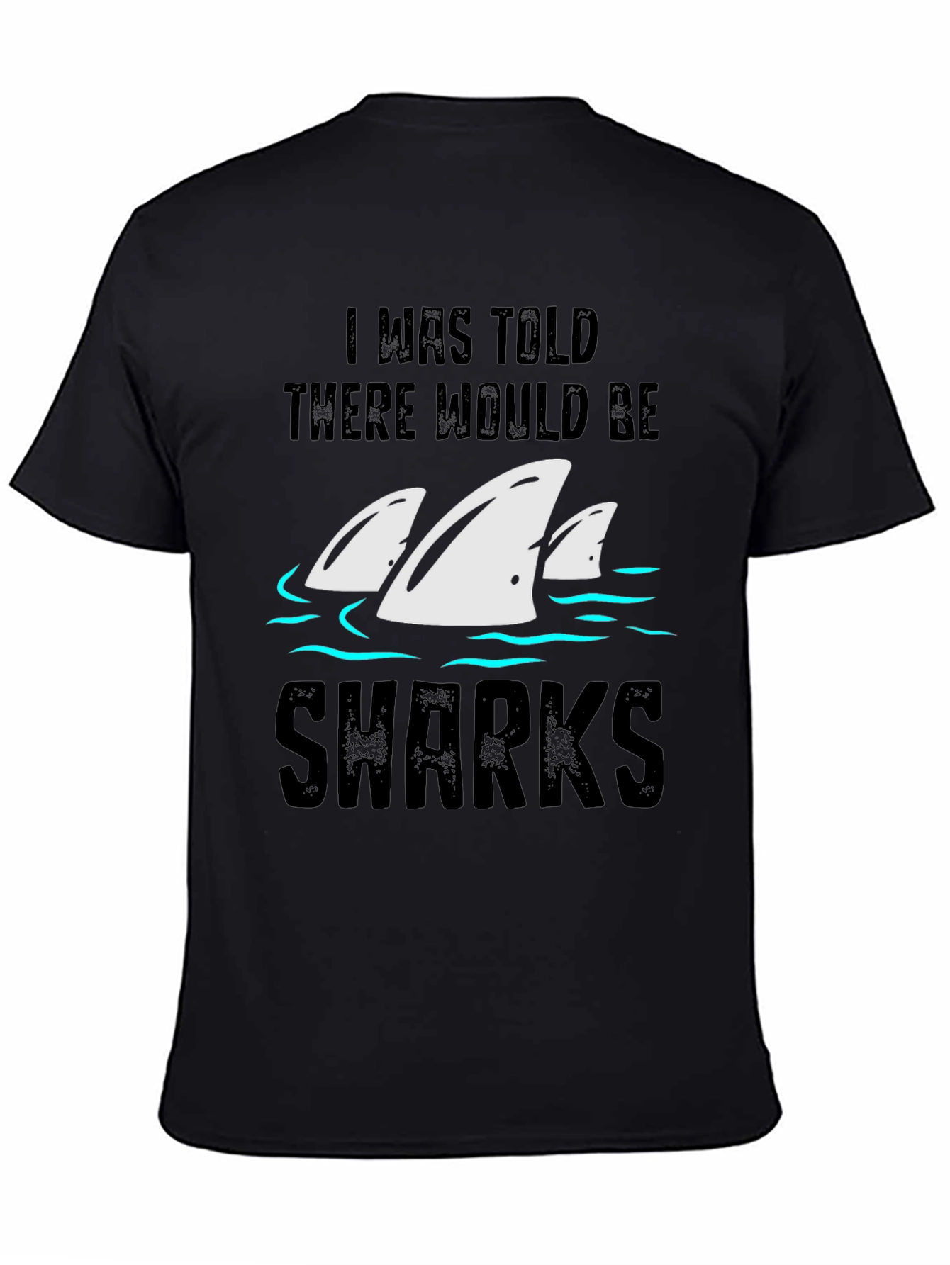 Shark Fin T-Shirt - Humorous Novelty Tee
