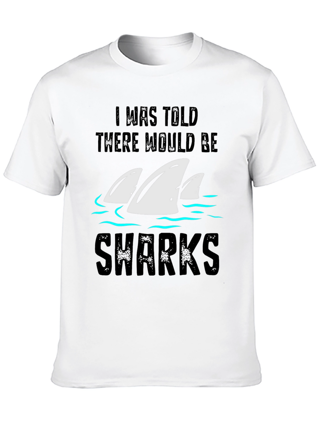 Shark Fin T-Shirt - Humorous Novelty Tee