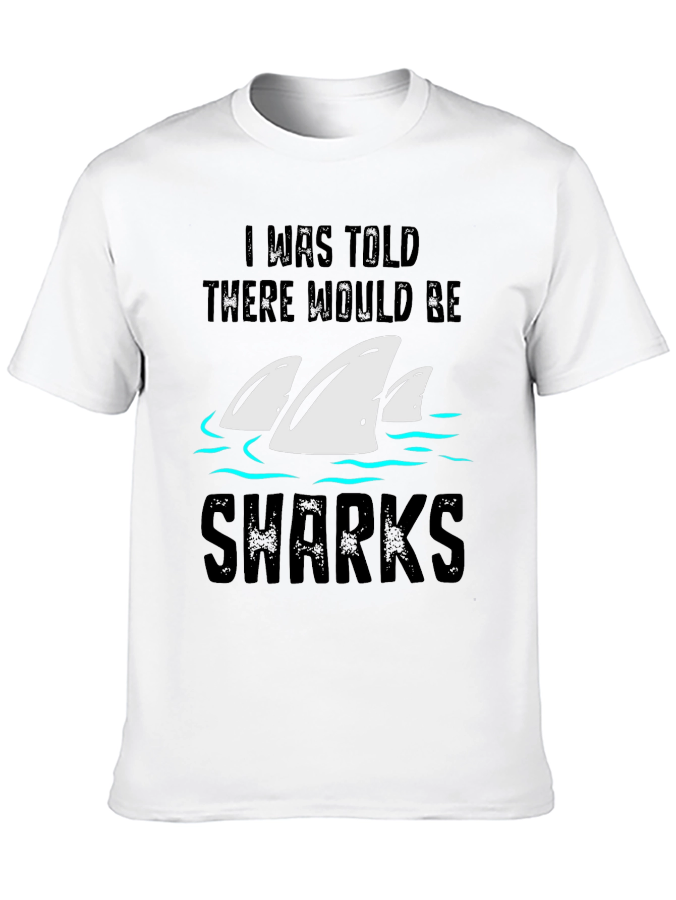 Shark Fin T-Shirt - Humorous Novelty Tee