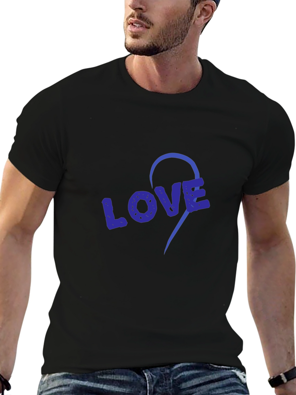 Love Heart Graphic T-Shirt - Unisex