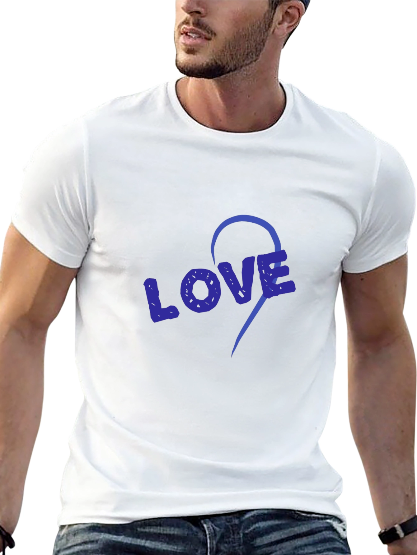 Love Heart Graphic T-Shirt - Unisex