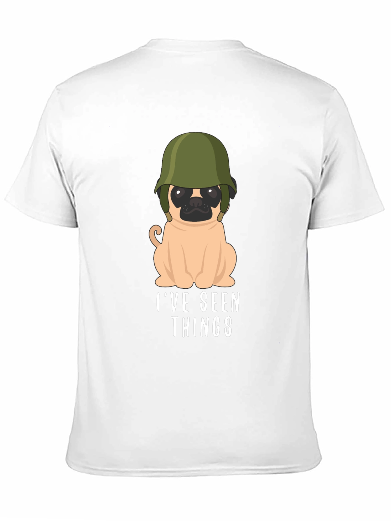 Humorous Ive Seen Things Pug T-Shirt