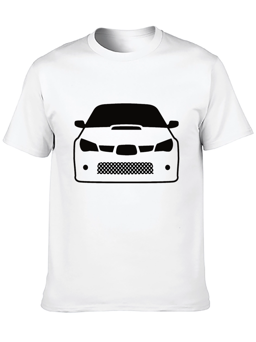 Car Silhouette Graphic Tee - Black