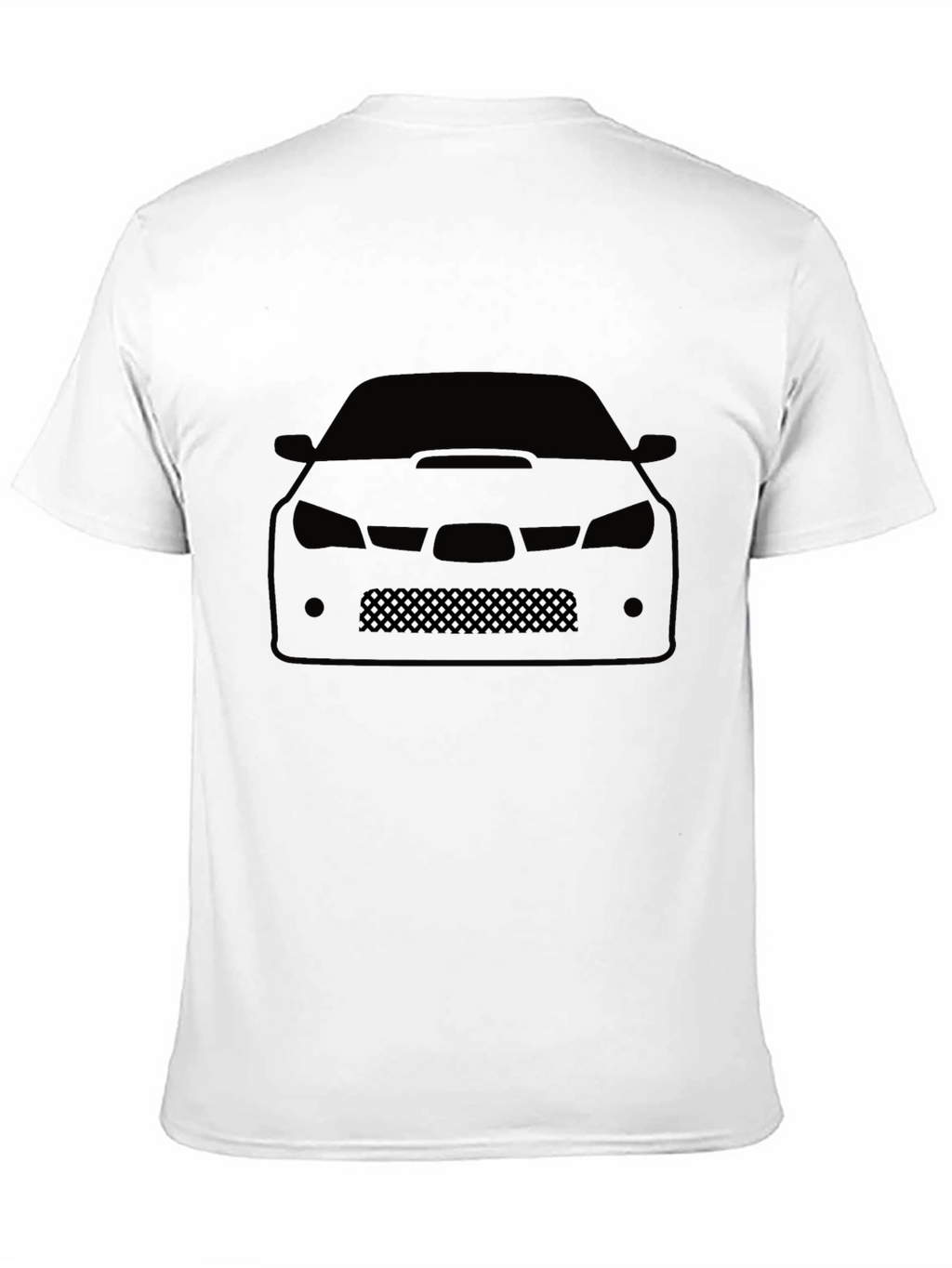 Car Silhouette Graphic Tee - Black