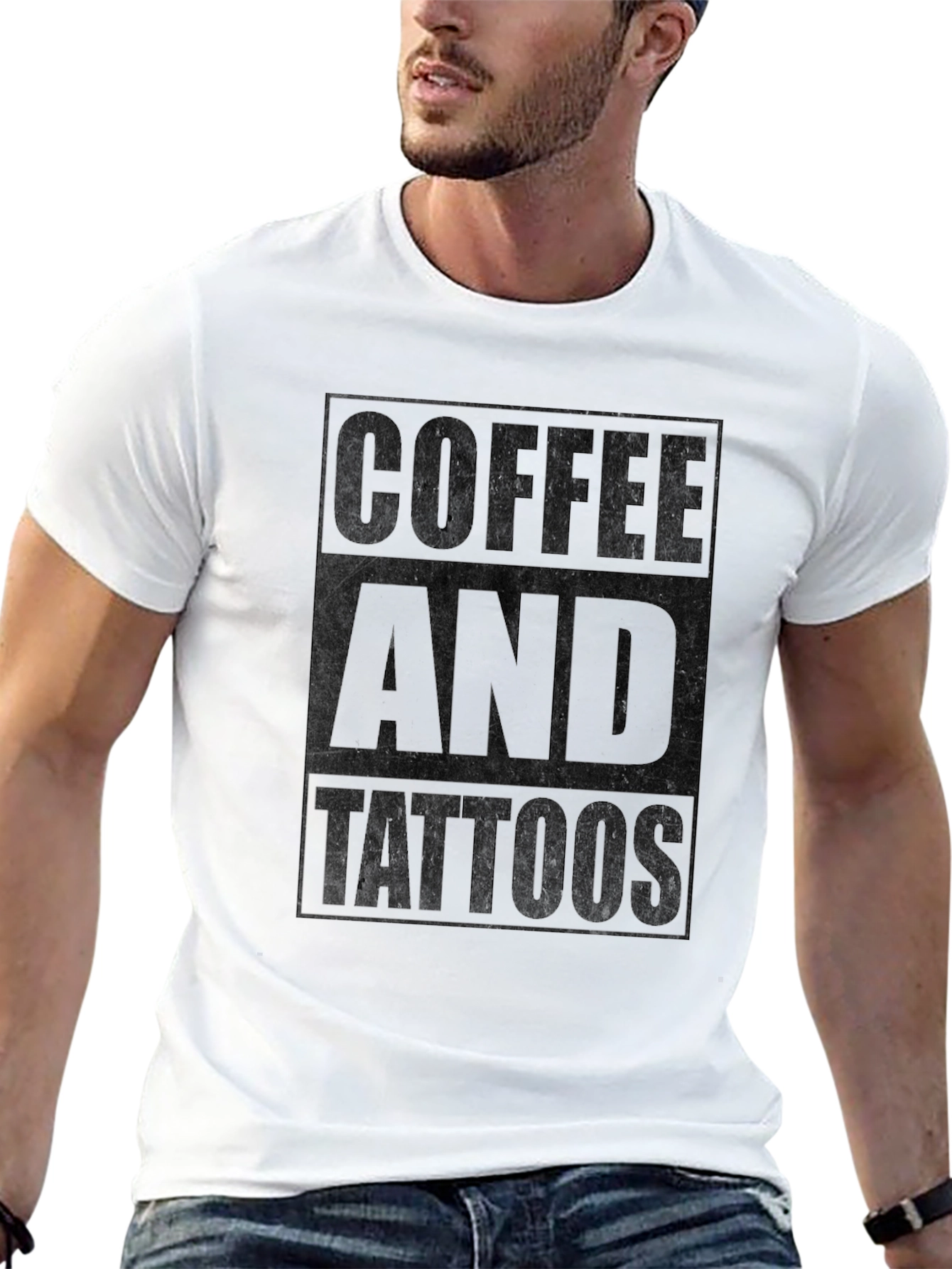 Coffee and Tattoos Graphic T-Shirt