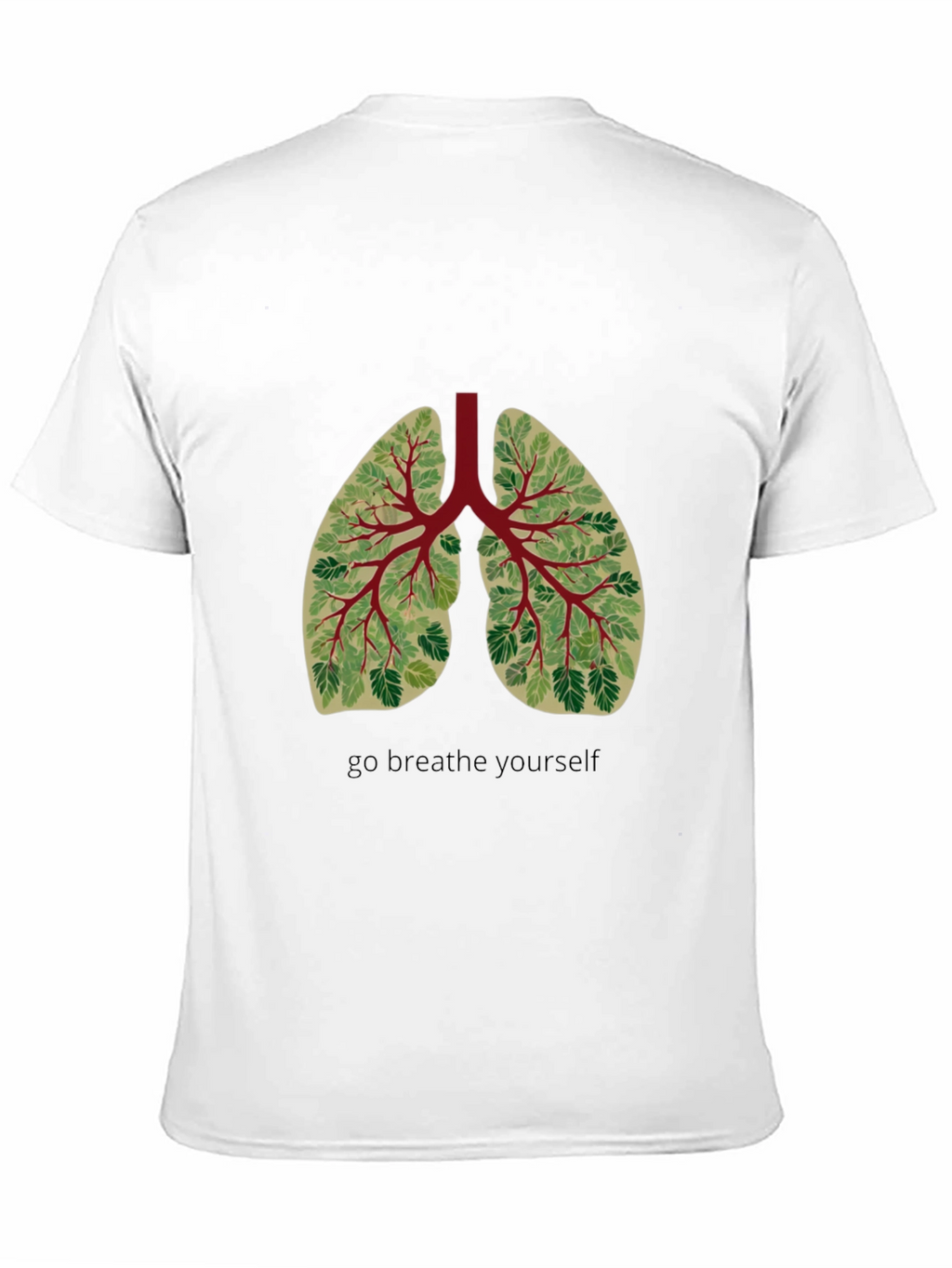 Go Breathe Yourself Graphic Tee