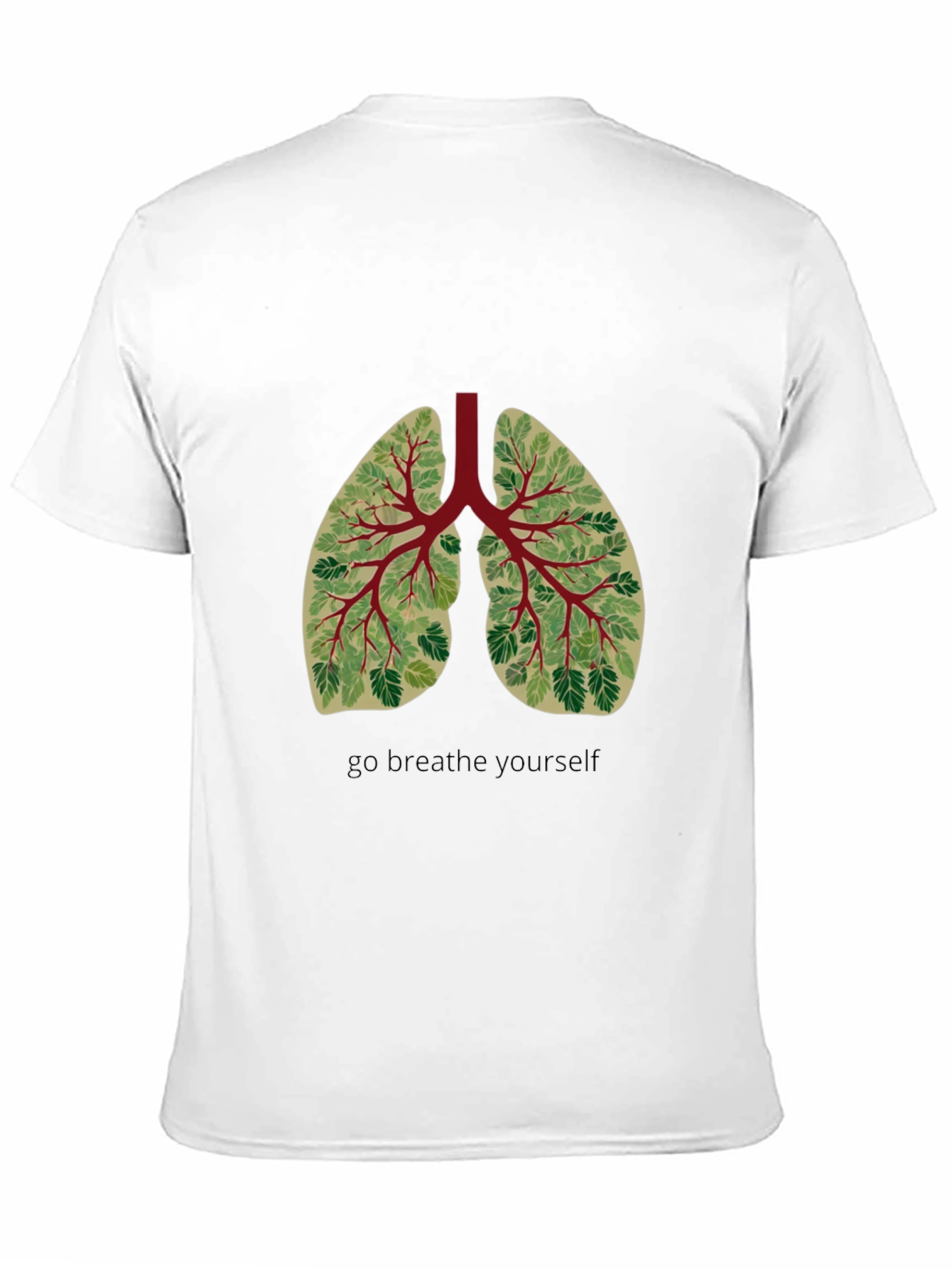 Go Breathe Yourself Graphic Tee