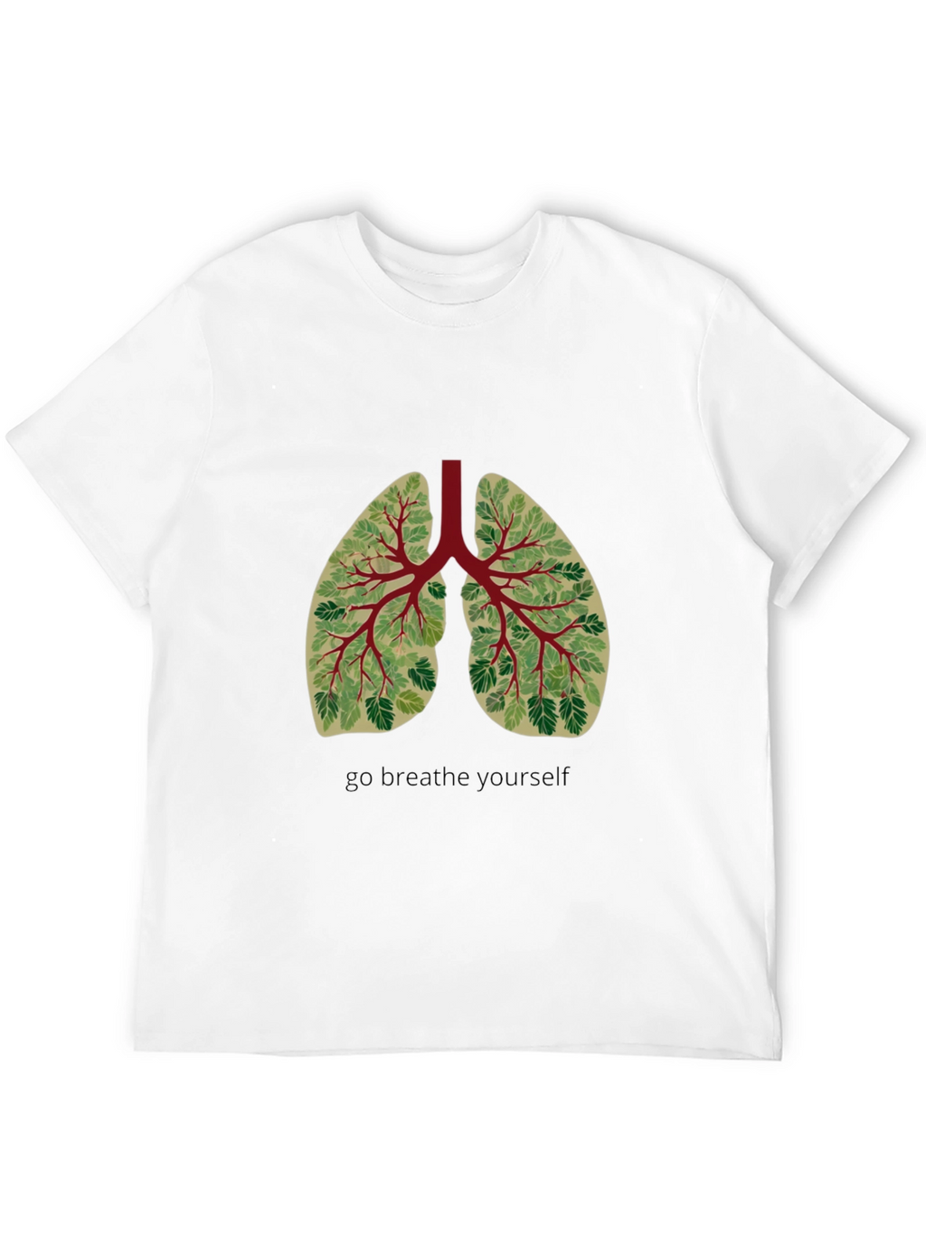 Go Breathe Yourself Graphic Tee