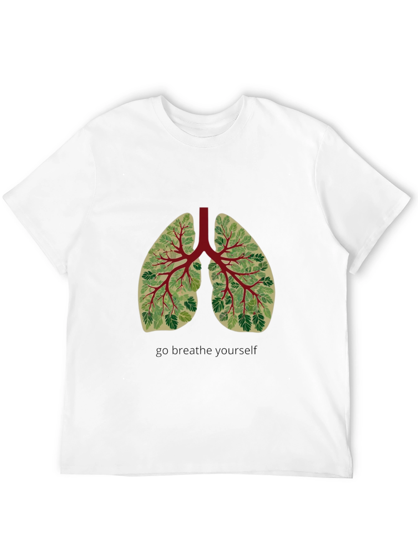 Go Breathe Yourself Graphic Tee