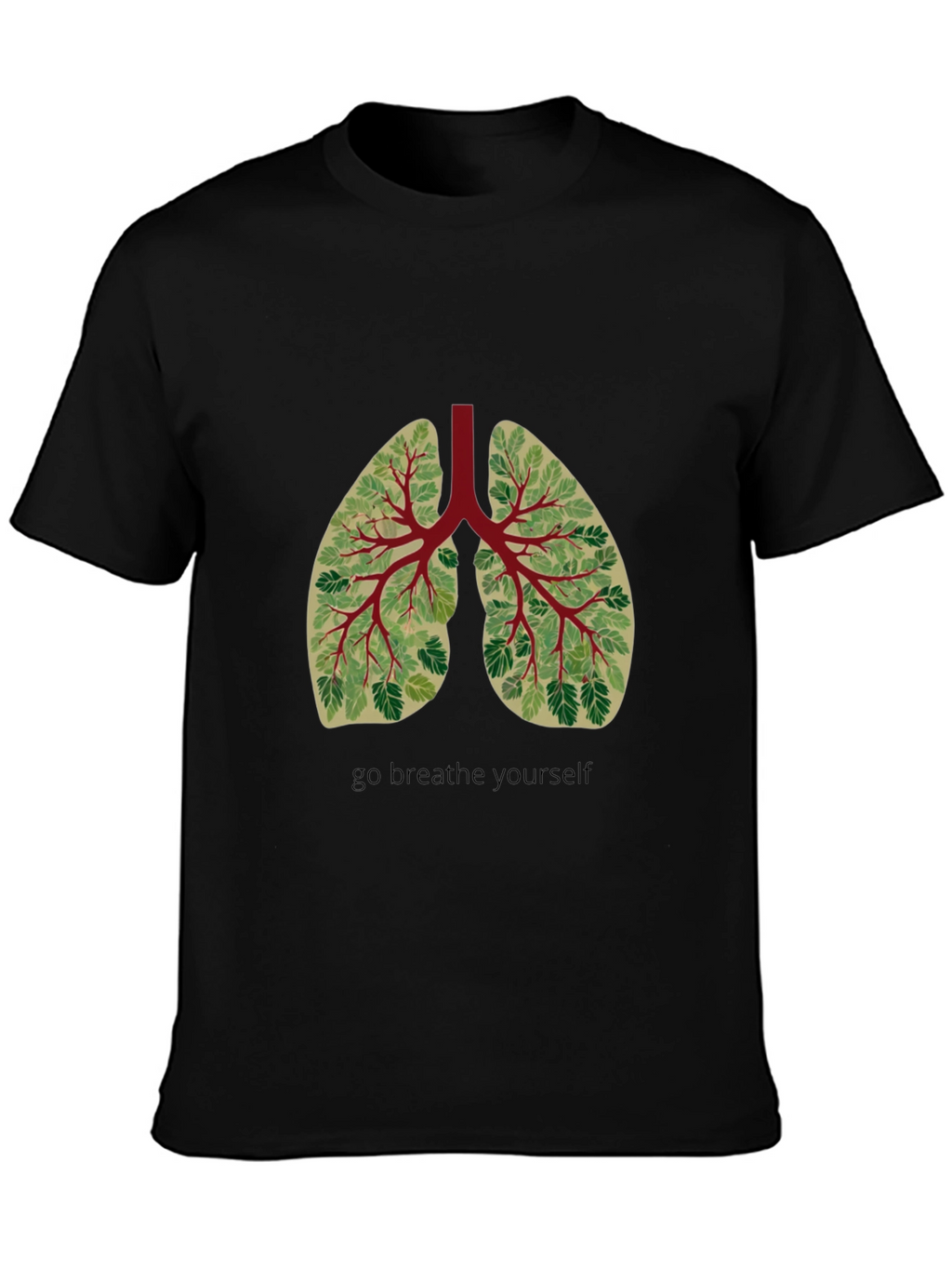 Go Breathe Yourself Graphic Tee