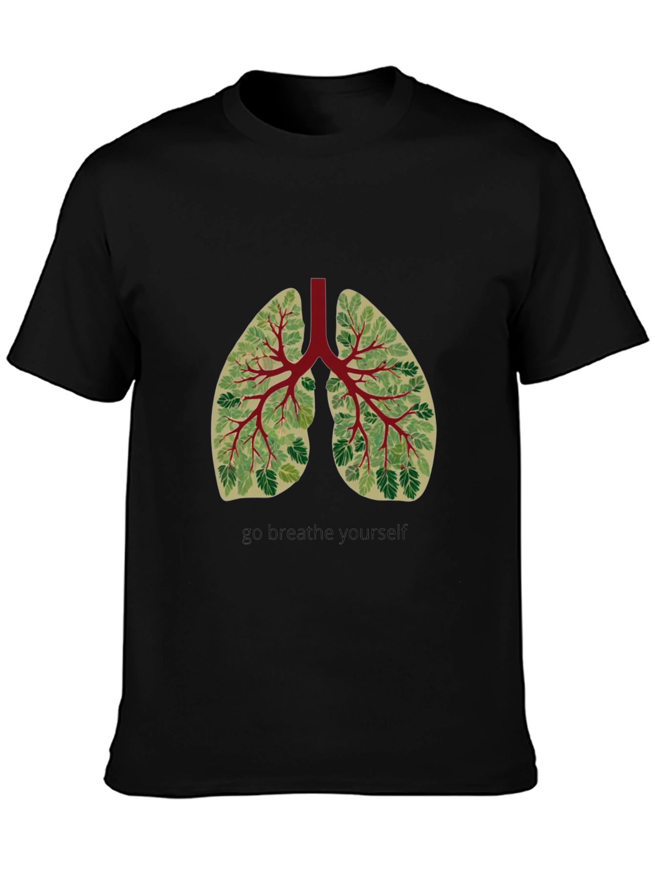 Go Breathe Yourself Graphic Tee