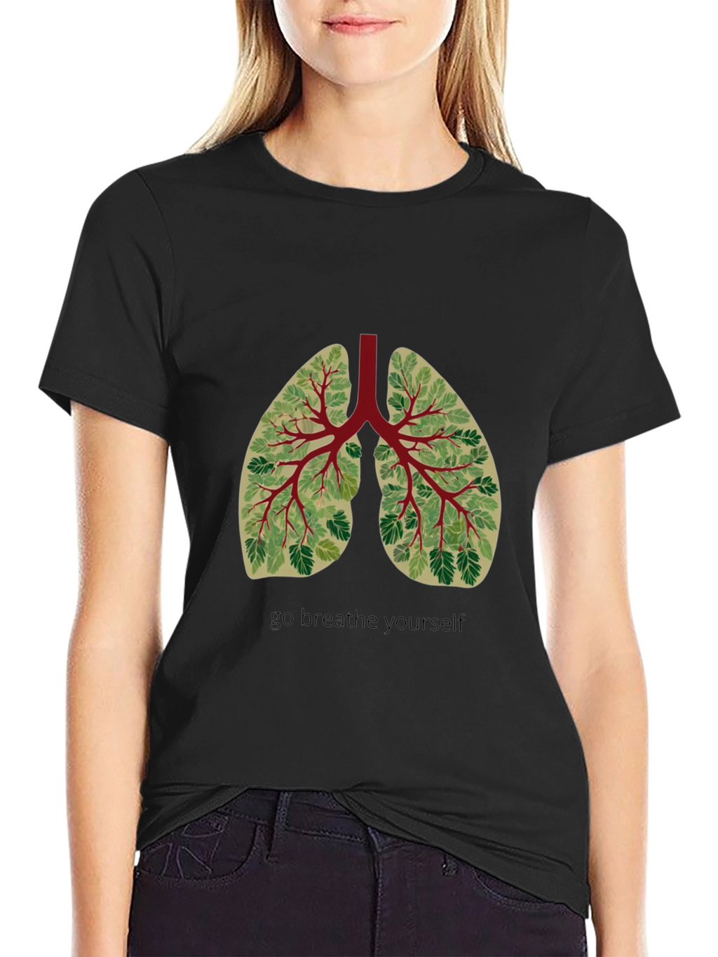 Go Breathe Yourself Graphic Tee