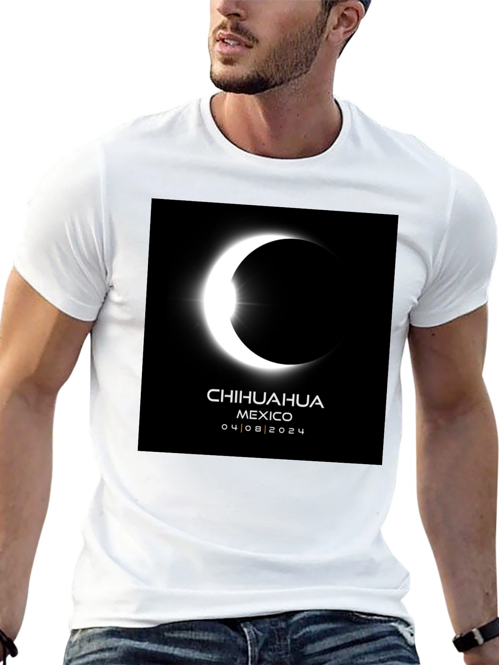 Chihuahua Mexico Eclipse 2024 T-Shirt