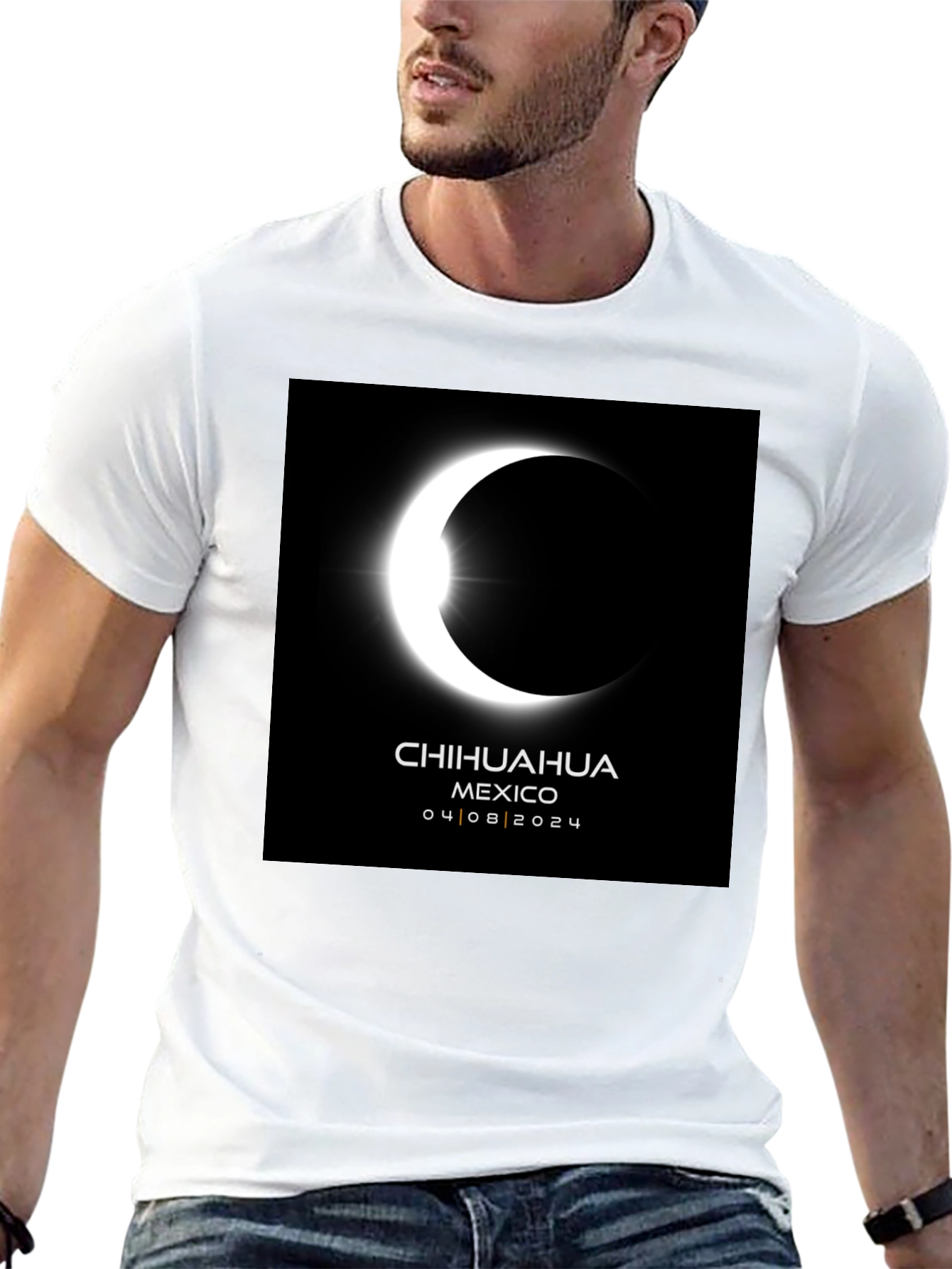 Chihuahua Mexico Eclipse 2024 T-Shirt