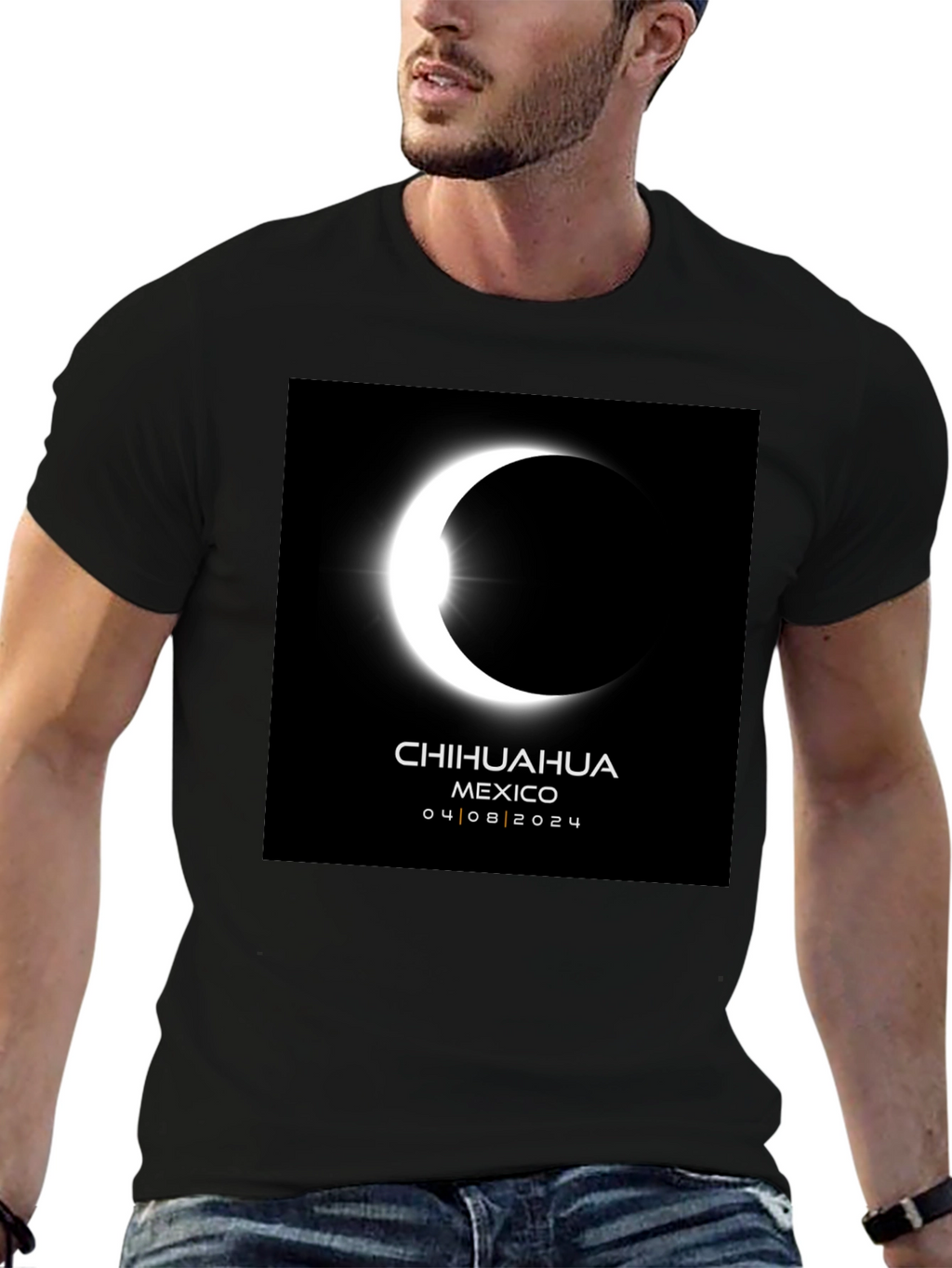 Chihuahua Mexico Eclipse 2024 T-Shirt