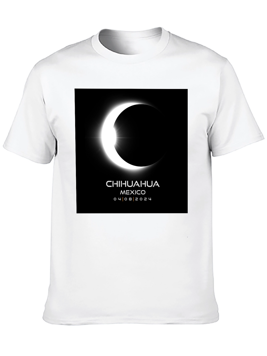 Chihuahua Mexico Eclipse 2024 T-Shirt