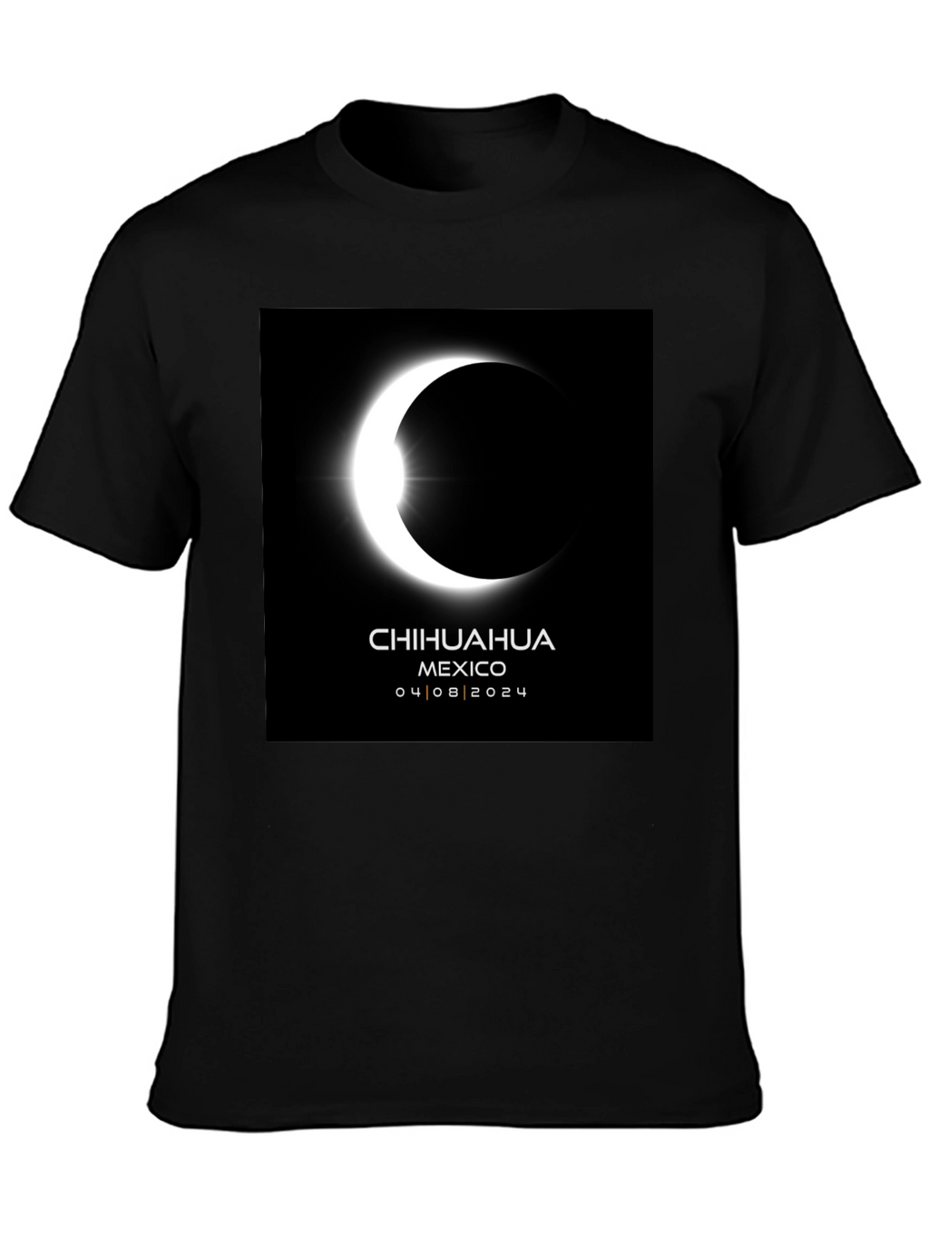 Chihuahua Mexico Eclipse 2024 T-Shirt