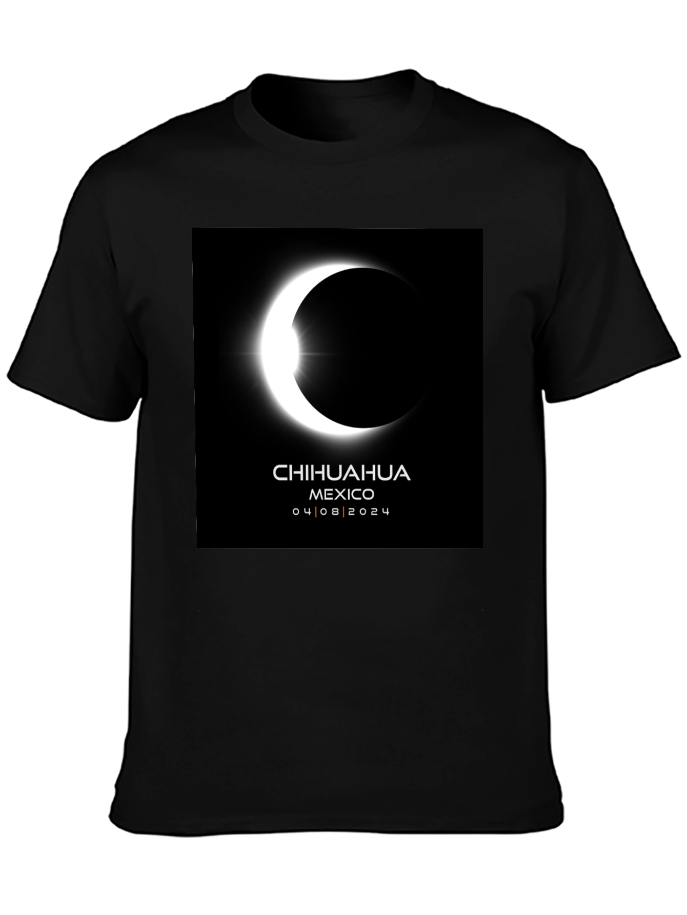 Chihuahua Mexico Eclipse 2024 T-Shirt