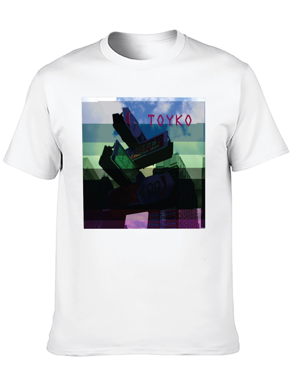 Tokyo Street Sign Graphic Tee