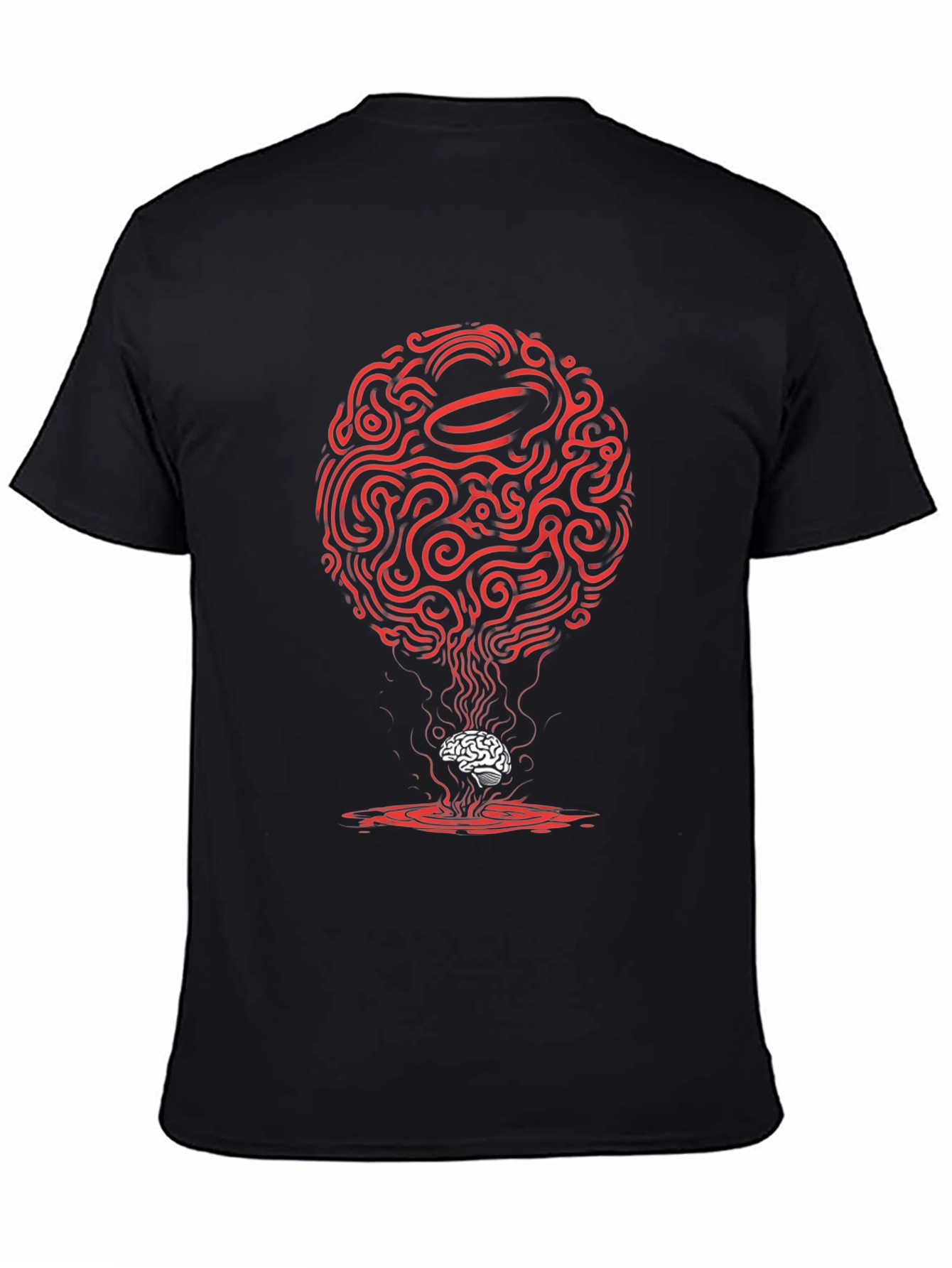 Brain Power T-Shirt: Abstract Mind Design