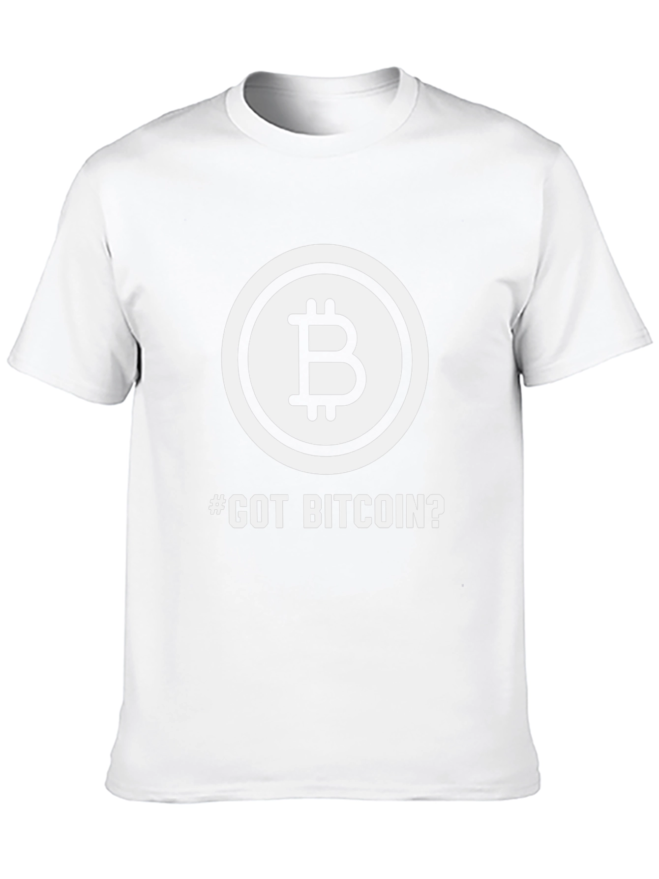 Got Bitcoin? Black Graphic Tee