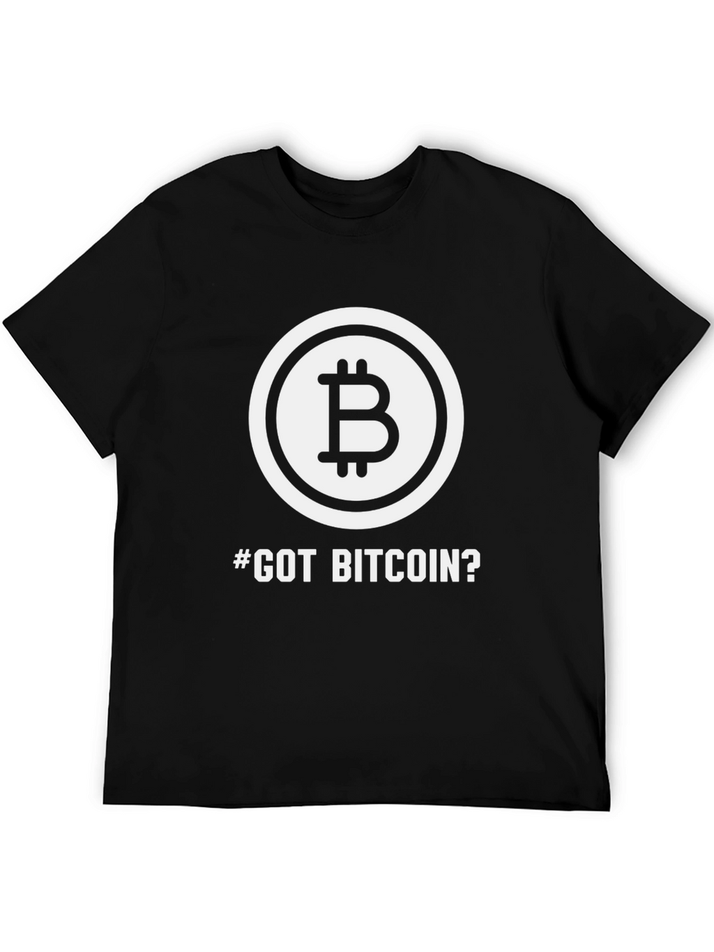 Got Bitcoin? Black Graphic Tee