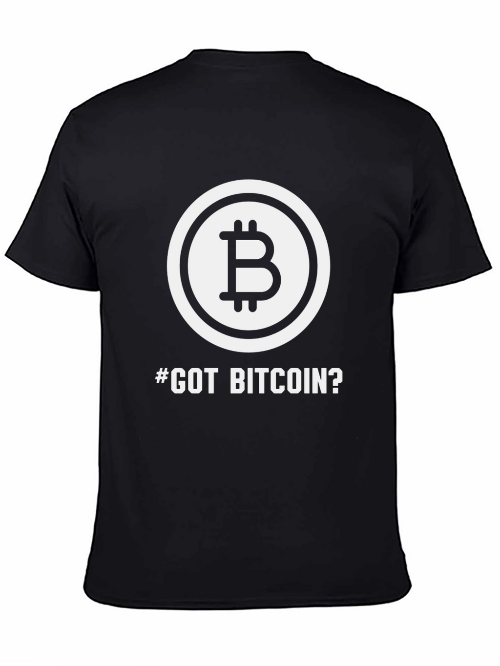 Got Bitcoin? Black Graphic Tee