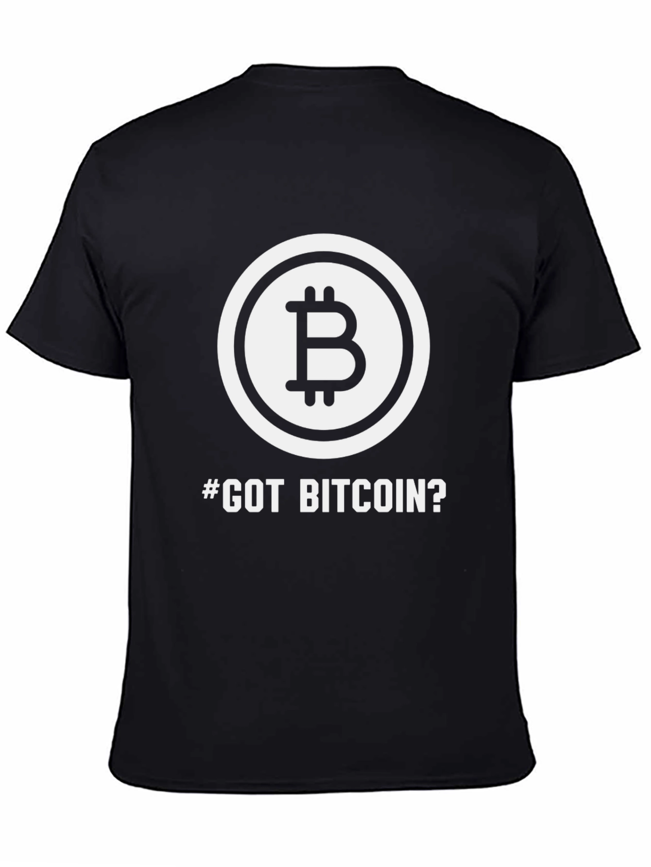 Got Bitcoin? Black Graphic Tee