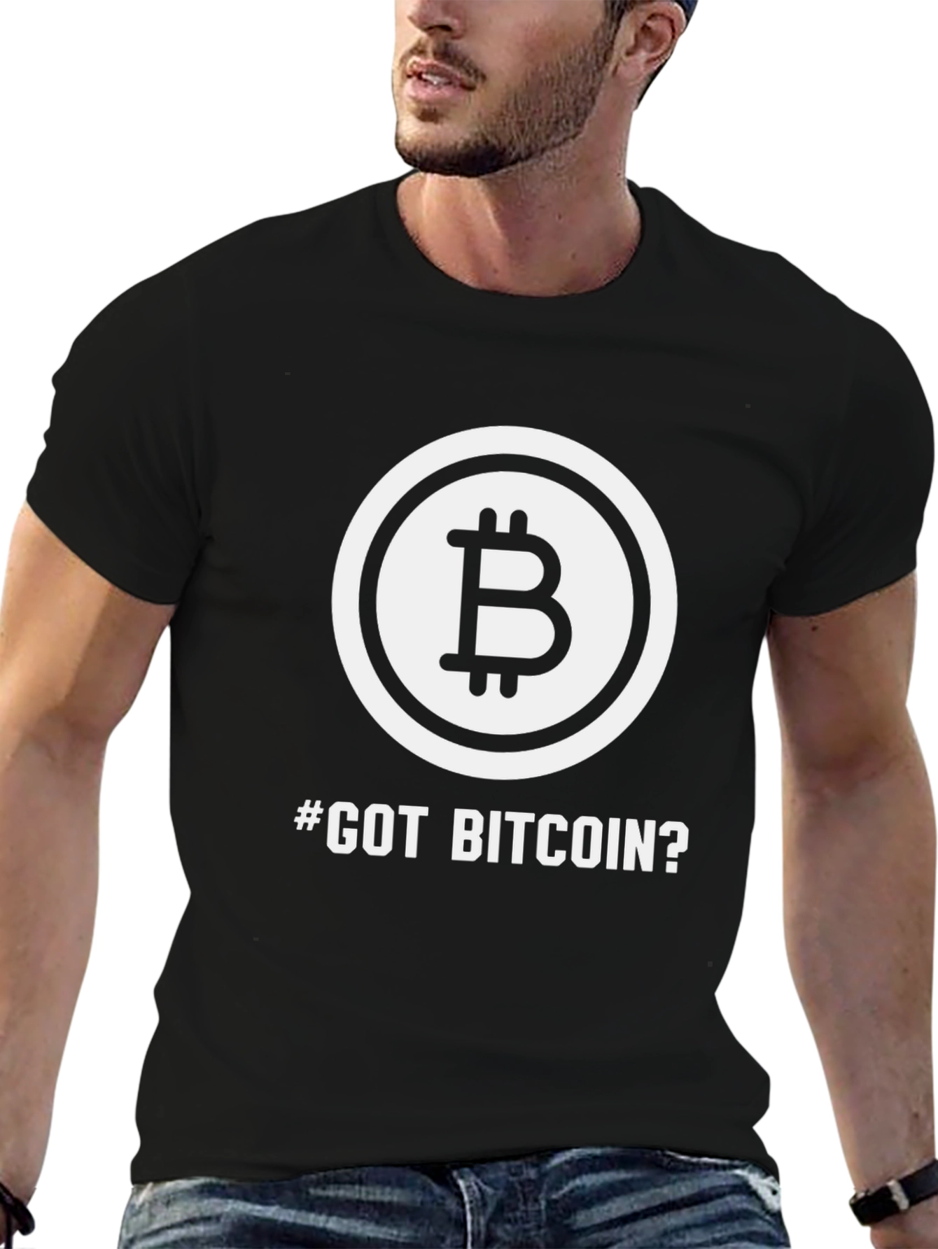Got Bitcoin? Black Graphic Tee