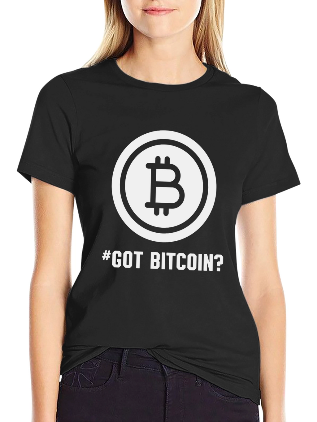 Got Bitcoin? Black Graphic Tee