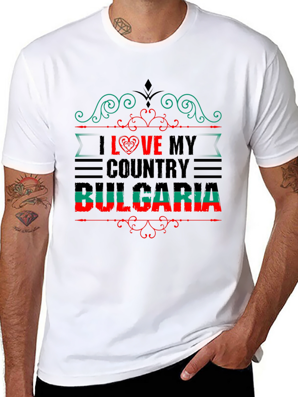 I Love My Country Bulgaria T-Shirt
