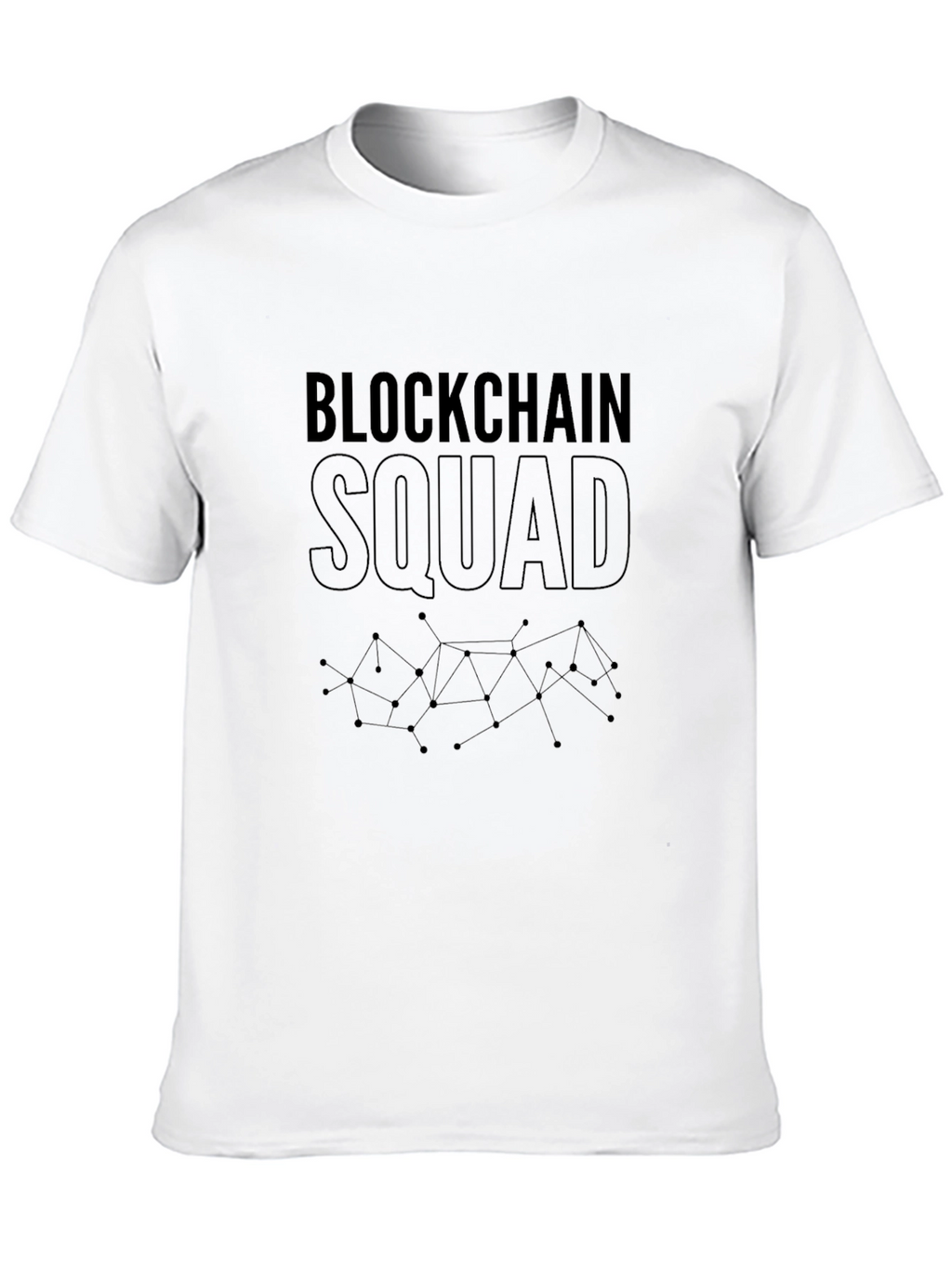 Blockchain Squad Graphic T-Shirt - Crypto Enthusiast Tee