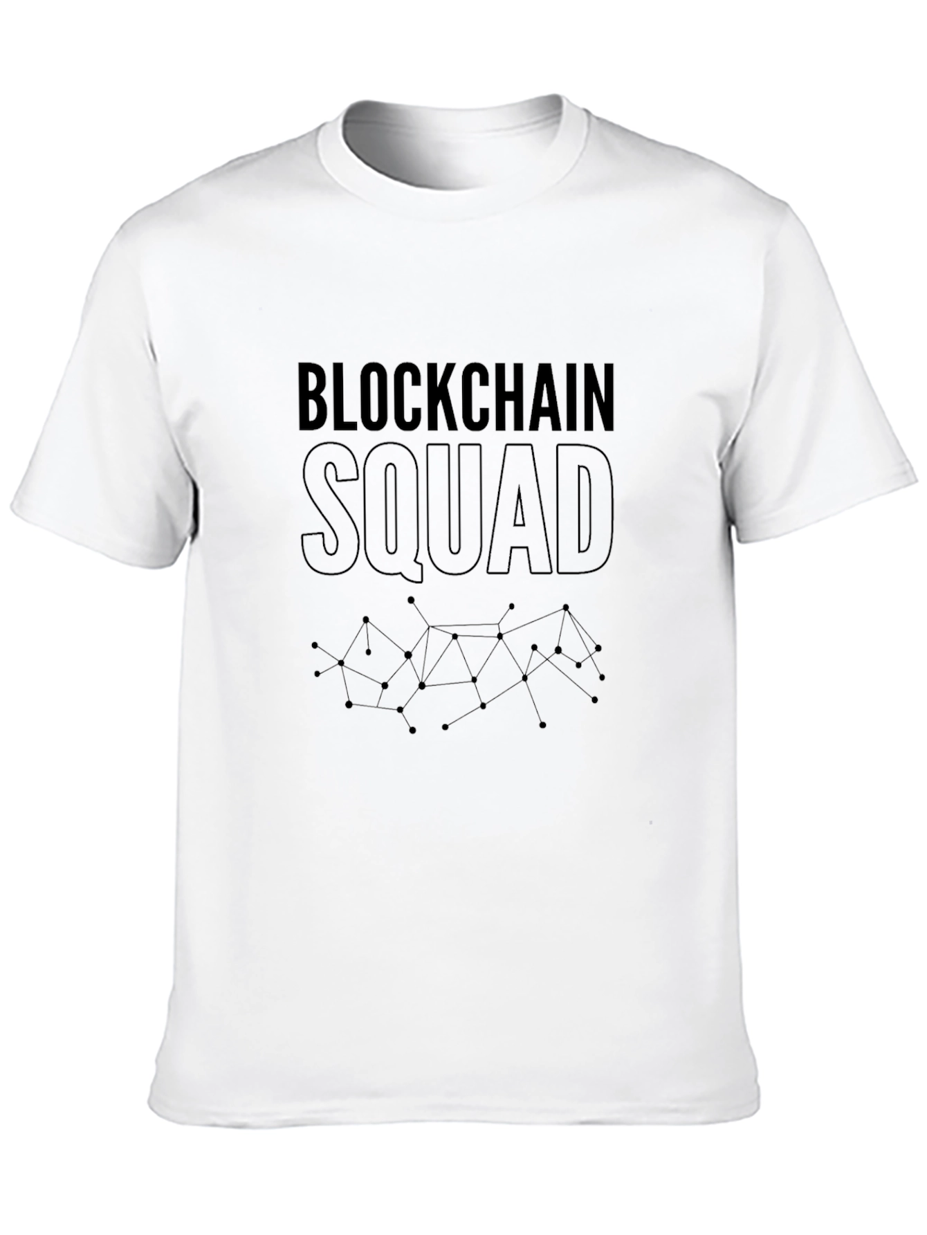 Blockchain Squad Graphic T-Shirt - Crypto Enthusiast Tee