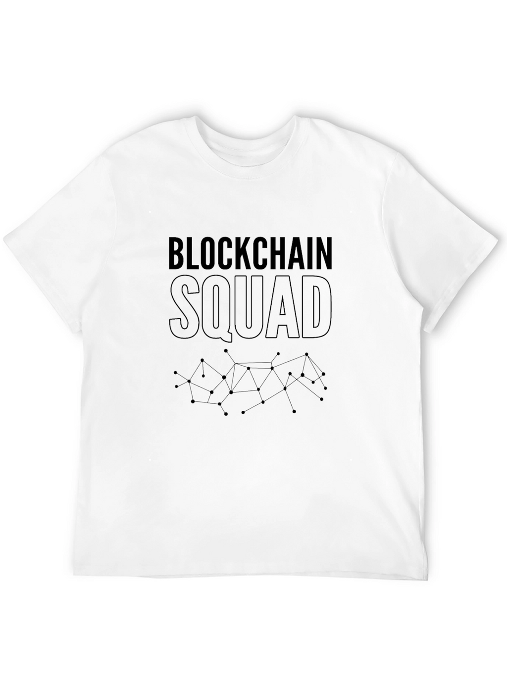 Blockchain Squad Graphic T-Shirt - Crypto Enthusiast Tee
