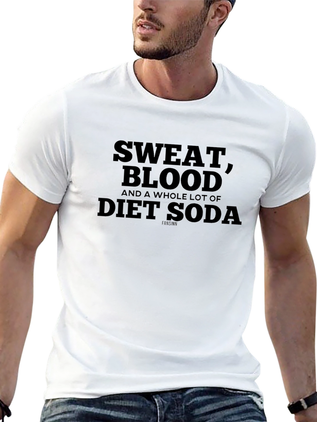Sweat Blood & Diet Soda Graphic T-Shirt