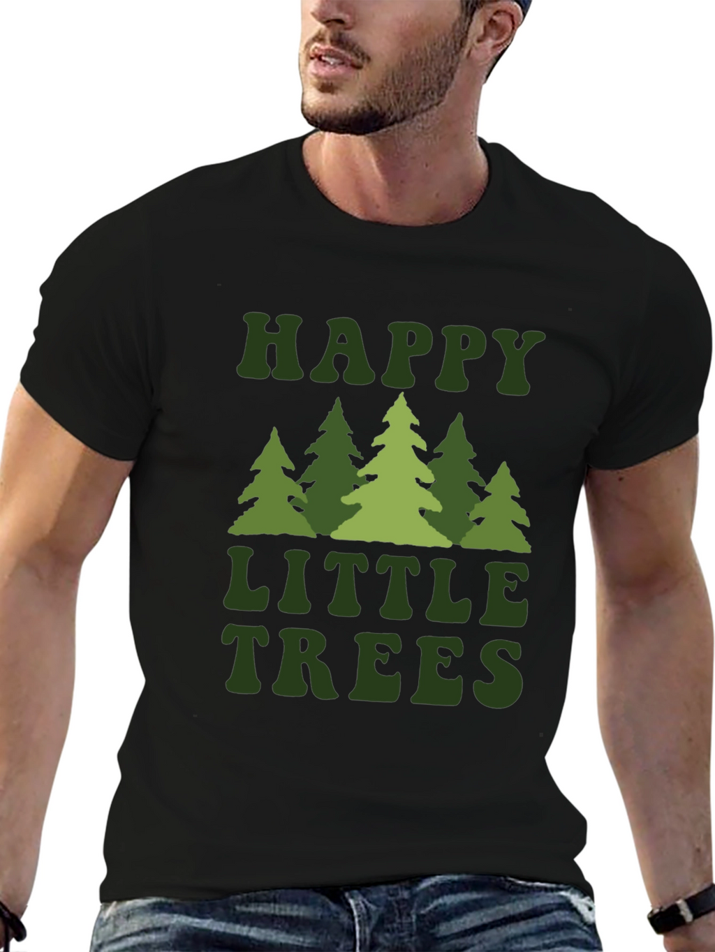 Happy Little Trees Graphic Tee