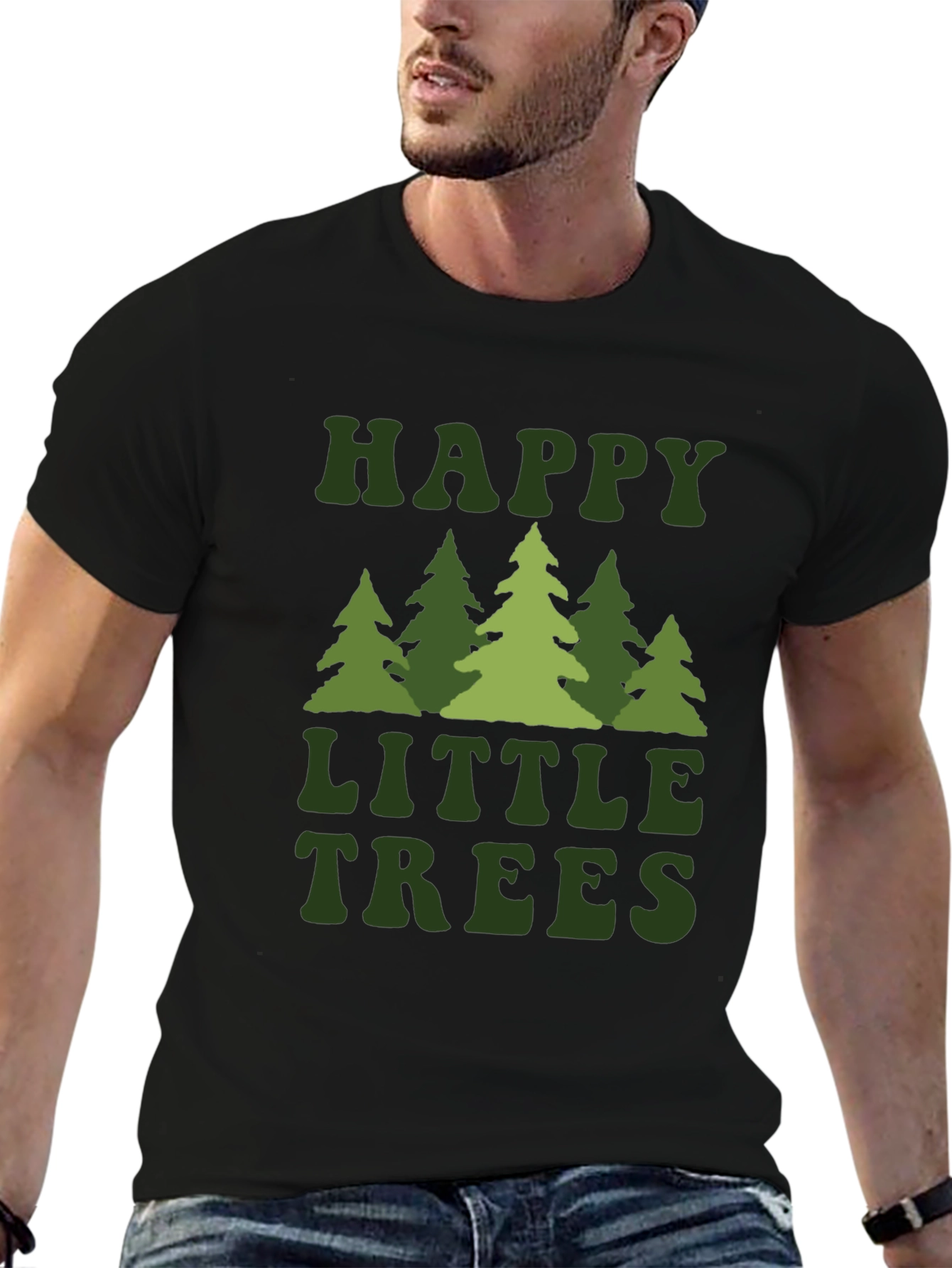 Happy Little Trees Graphic Tee