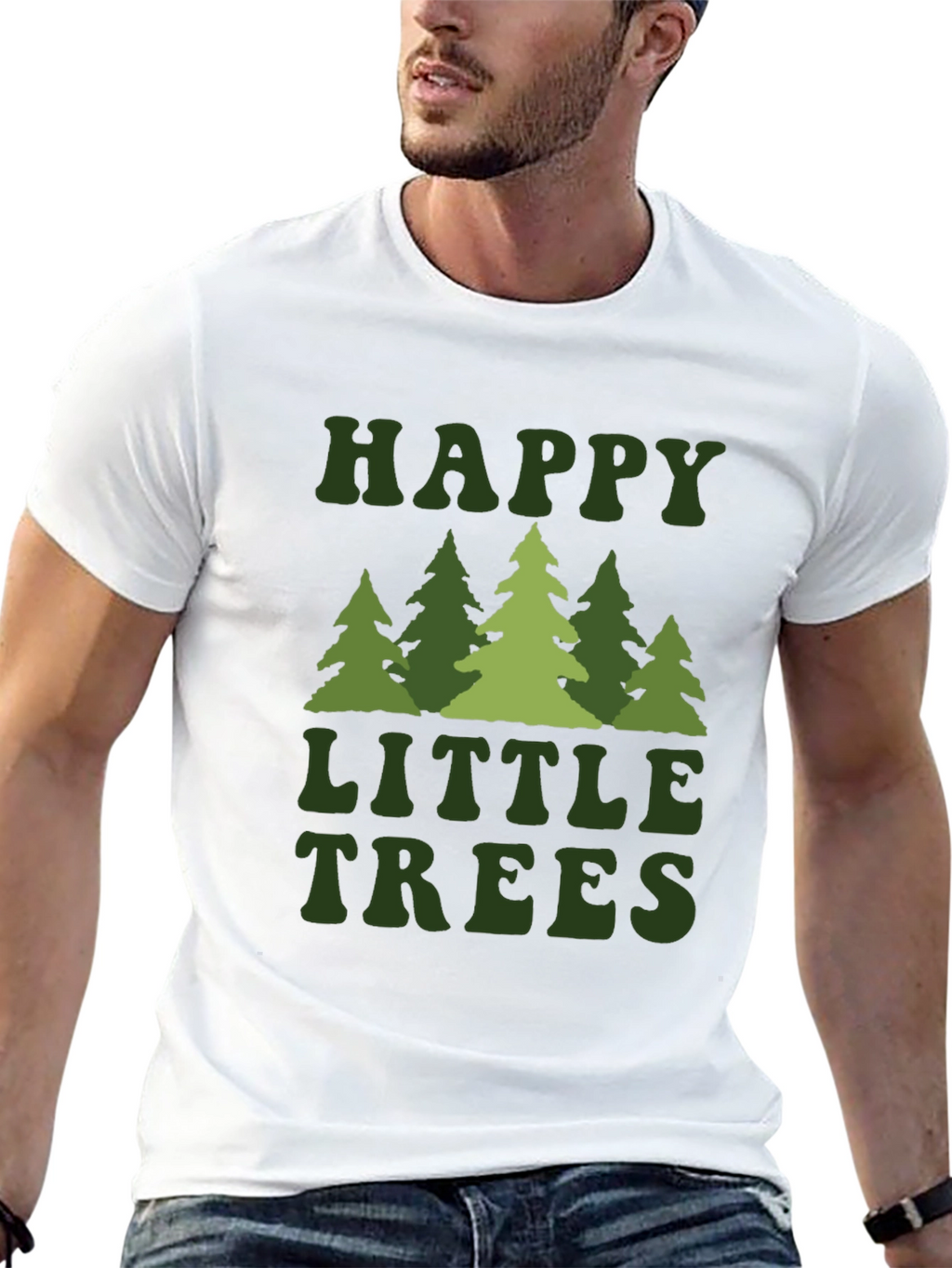 Happy Little Trees Graphic Tee