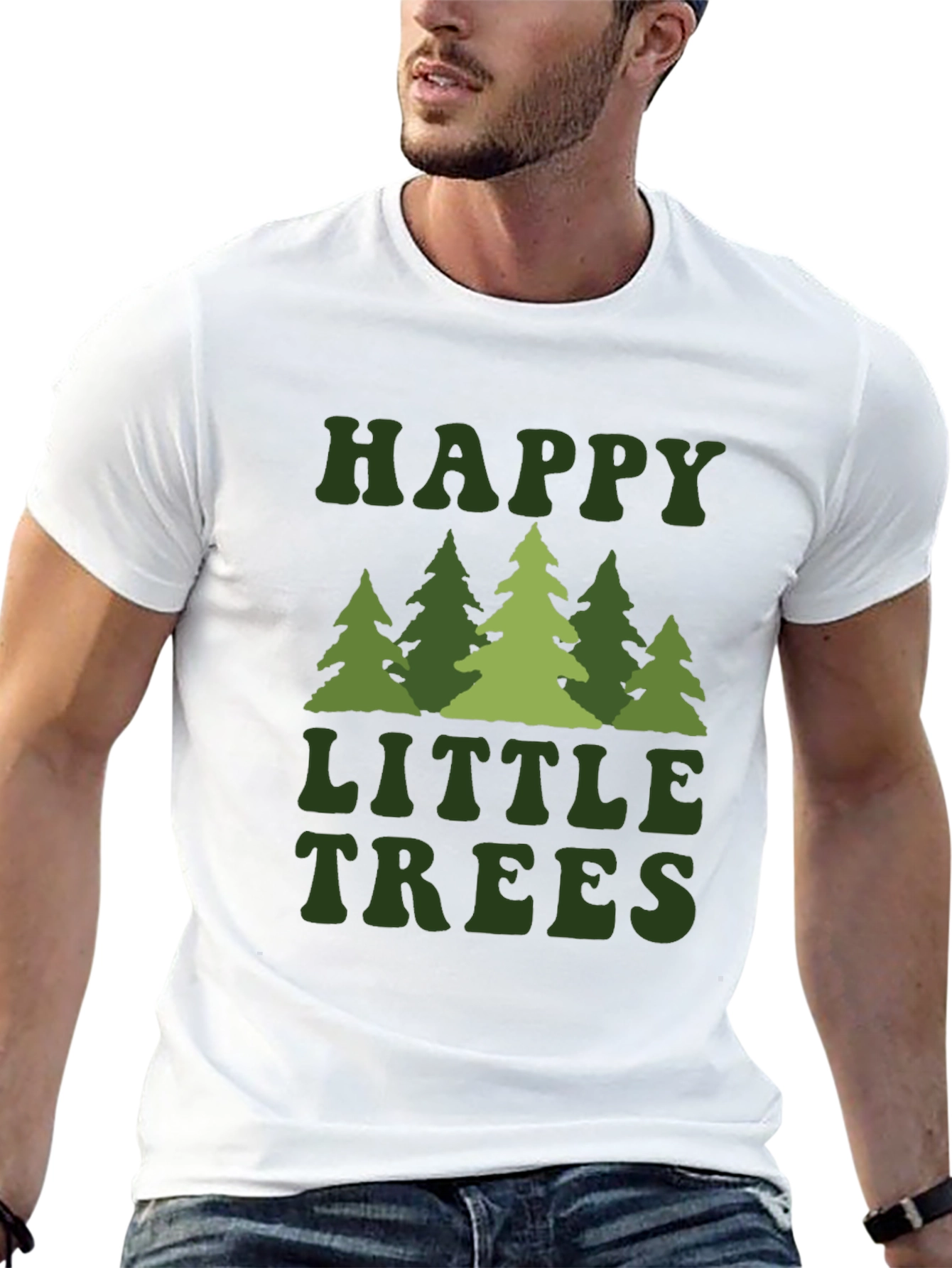 Happy Little Trees Graphic Tee