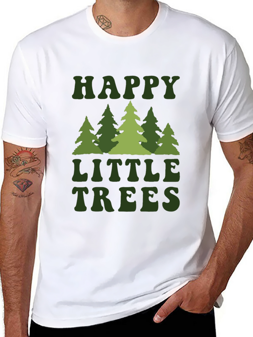 Happy Little Trees Graphic Tee