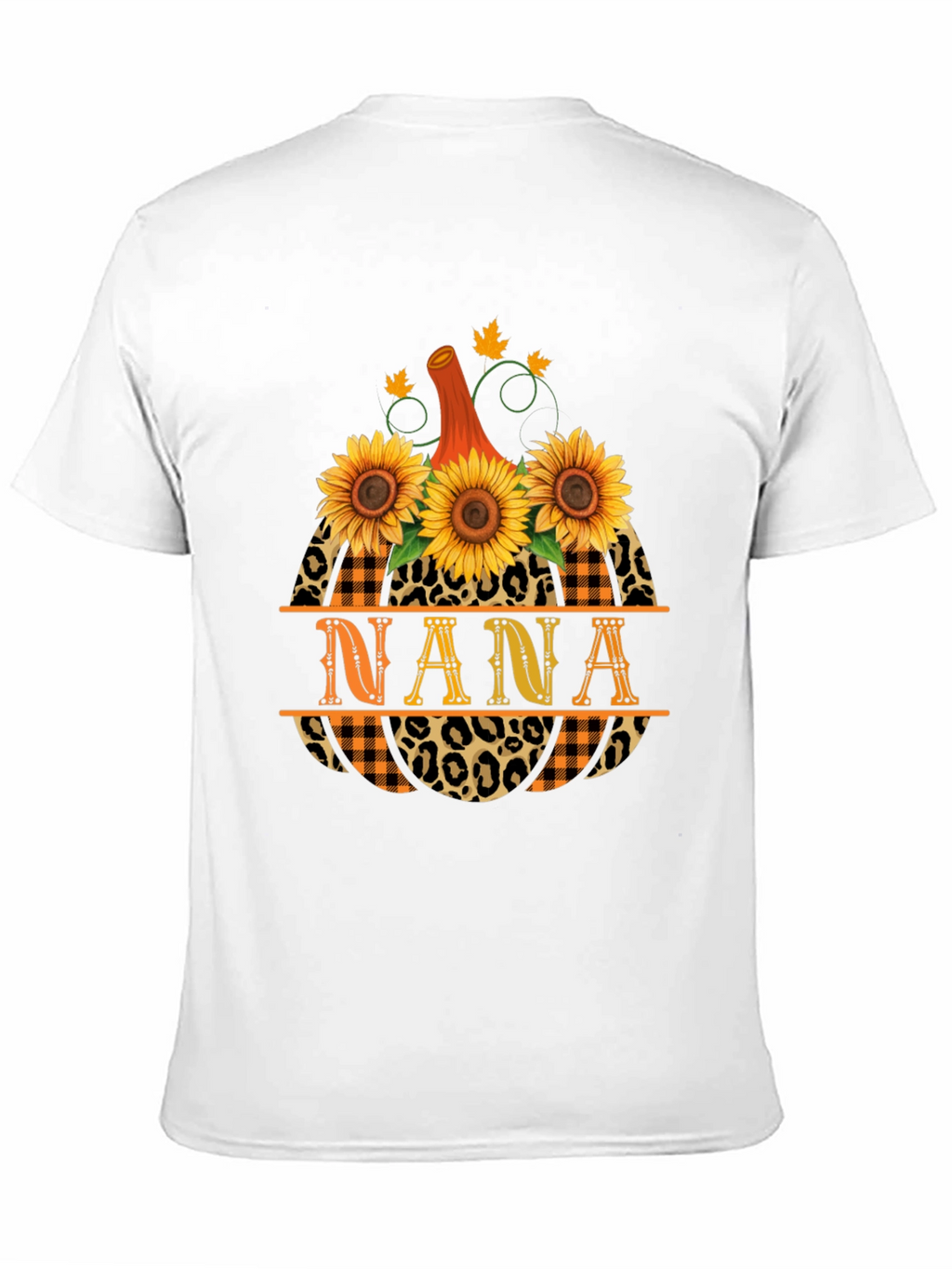 Nana Pumpkin Sunflower Fall Graphic Tee