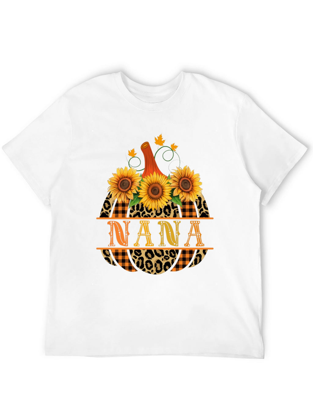 Nana Pumpkin Sunflower Fall Graphic Tee